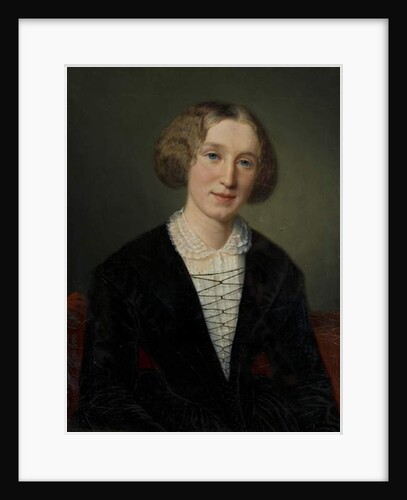 George Eliot, Mary Ann Evans, 1880-81 by François d' Albert-Durade