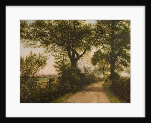 Distant View of Coventry, late 19th century by William Howard Reeve