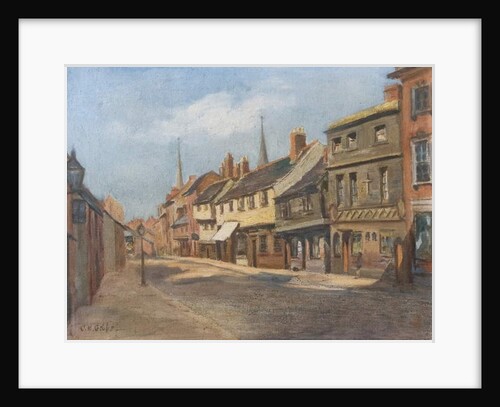 Little Park Street, Coventry, Showing the First Catholic Church, late 19th-20th century by Cathleen M. Gibbs