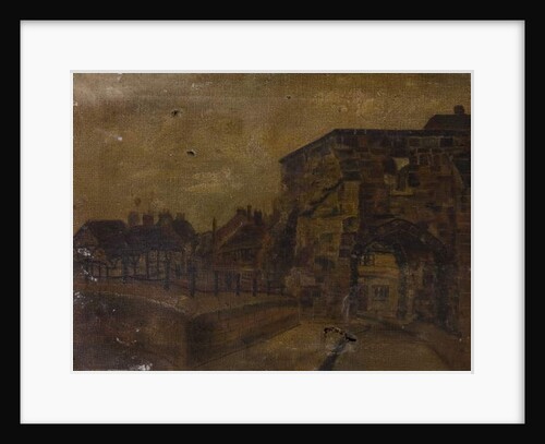 Around Cook Street Gate, Coventry, c.1900 by Edith Elsegood Burrows