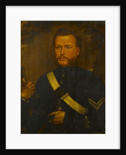 David Gee as a Rifle Volunteer, c.1870 by David Gee