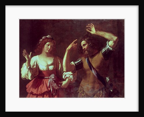Samson and Delilah by Guercino