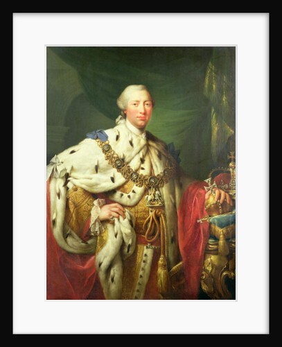 Portrait of George III in his Coronation Robes, c.1760 by Allan Ramsay