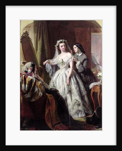 The Bride, 1856 by Abraham Solomon