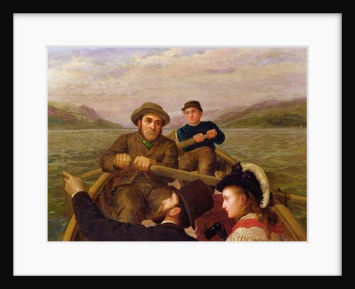 Journey By Rowing Boat, 1878 by Horace Petherick