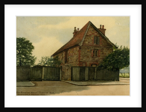The Haunted House, Thornton Road, 1920 by Evacustes Arthur Phipson
