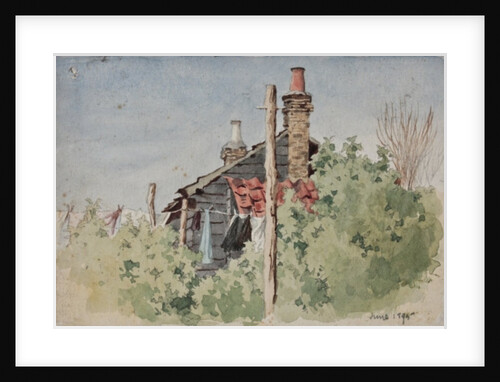 Washing on a Line, 1895 by Rosa Petherick