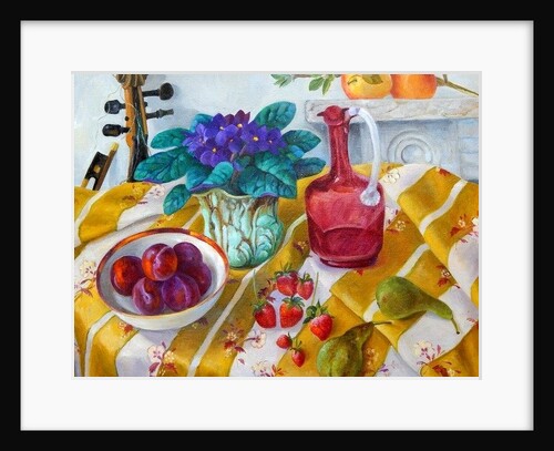 African Violets, 2012 by Cristiana Angelini