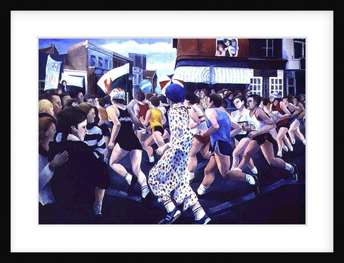 London Marathon, 1996 by Cristiana Angelini