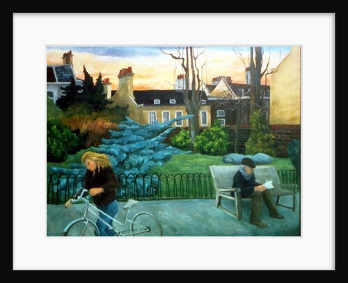 Evening in the park, 1996 by Cristiana Angelini