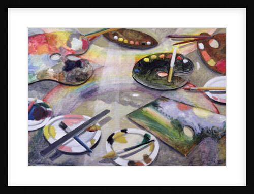 Spectrum of Artists' Palettes, 2003 by Charlotte Moore