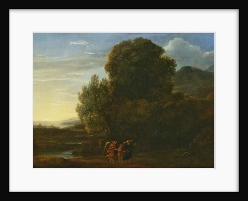 Landscape with St John the Baptist by Claude Lorrain (1600-82)