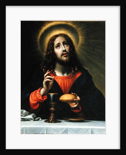 Christ Blessing the Sacraments by Carlo Dolci