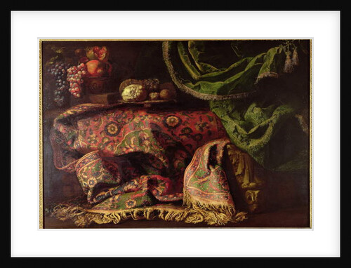 Still Life with a Carpet by Francesco Fieravino