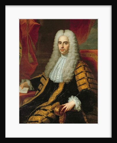 Portrait of Rt Hon John Methuen as Lord Chancellor of Ireland by Adrien Carpentiers