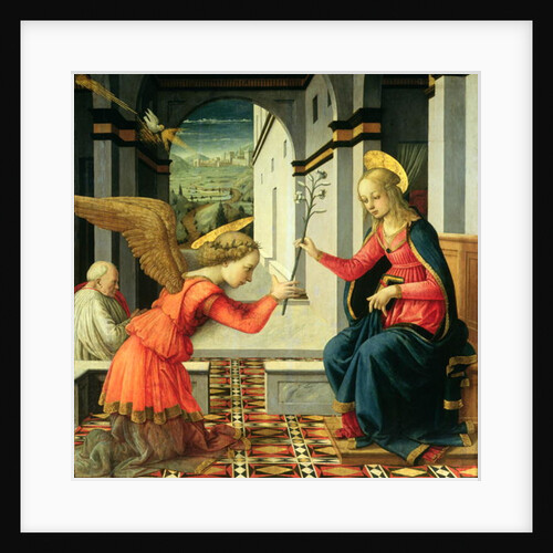 The Annunciation by Filippo (and workshop) Lippi