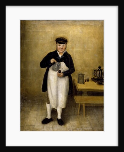Portrait of the Chatsworth cellarman, c.1835 by William Baker