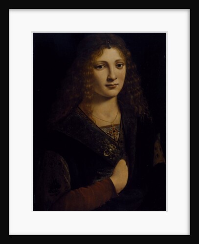 Portrait of a young man, possibly Girolamo Casio, c.1500 by Giovanni Antonio Boltraffio