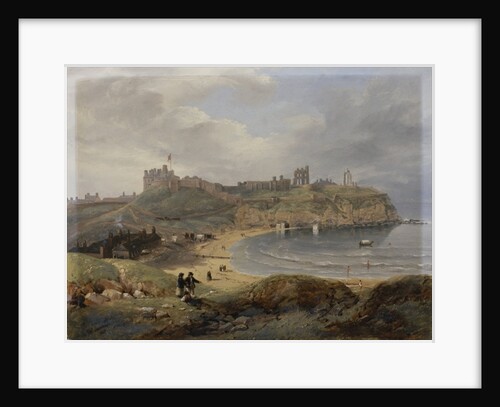 Prior's Haven, Tynemouth, 1845 by John Wilson Carmichael