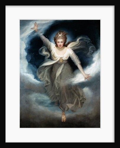 Georgiana as Cynthia from Spenser's 'Faerie Queene', 1781-82 by Maria Hadfield Cosway