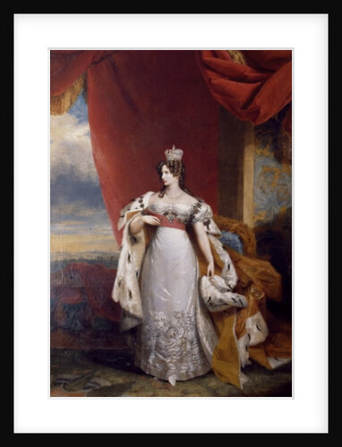 Portrait of Tsarina Alexandra Feodorovna of Russia, 1828-31 by George Dawe