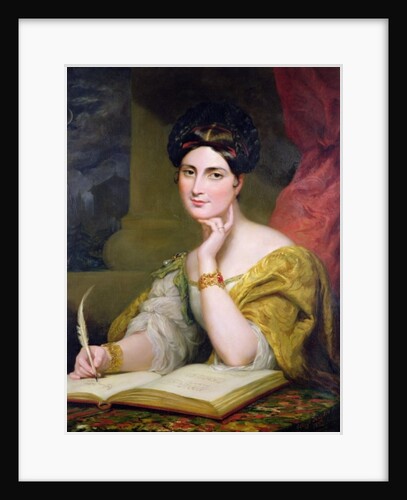 Portrait of the Hon. Mrs. Caroline Norton, 1832 by George Hayter