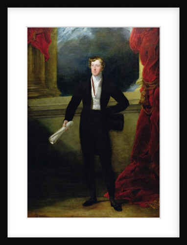 Portrait of William Spencer Cavendish, 6th Duke of Devonshire, c.1822-86 by George Hayter