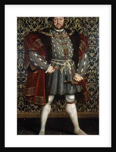 Portrait of King Henry VIII, after 1557 by Hans Holbein the Younger
