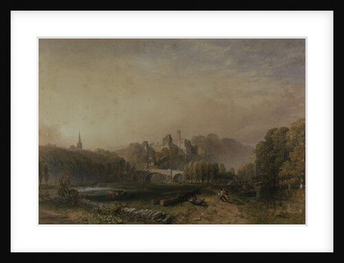 View of Lismore Castle during the 6th Duke of Devonshire's alterations by Samuel Cook