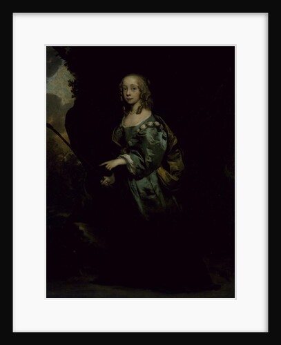 Portrait of a young girl in green by Peter Lely