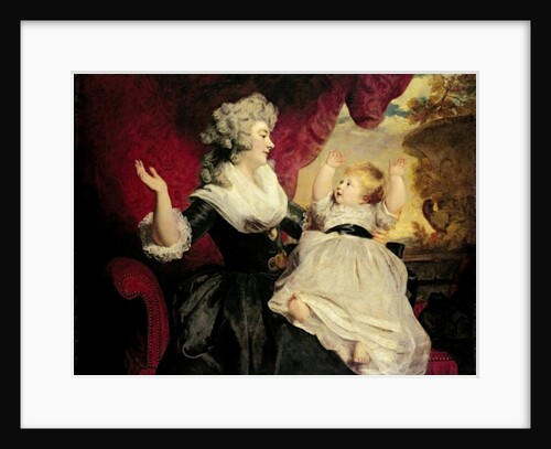 Georgiana, Duchess of Devonshire with her infant daughter Lady Georgiana Cavendish by Joshua Reynolds