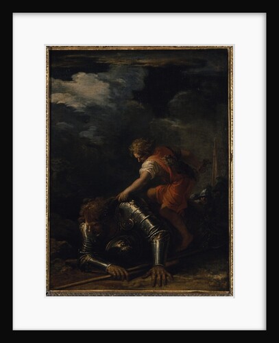 David and Goliath by Salvator Rosa