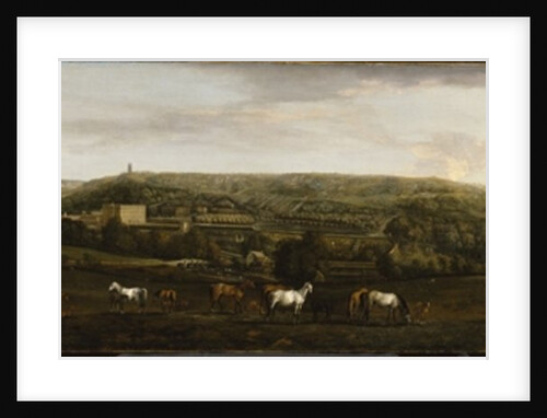 A view of Chatsworth from the south-west by Peter Tillemans