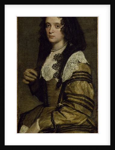 Portrait of a young lady by Diego Rodriguez de Silva y Velazquez