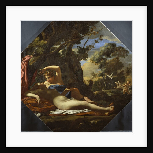 Venus and Adonis by Simon (circle of) Vouet