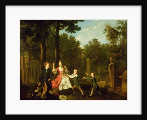 The children of the 4th Duke of Devonshire by Johann Zoffany