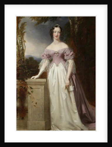 Portrait of Blanche Georgiana Howard, Countess of Burlington, 1841-42 by John Lucas