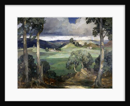 Storiths in Wharfedale on The Bolton Abbey Estate, 1929 by Rex Vicat Cole