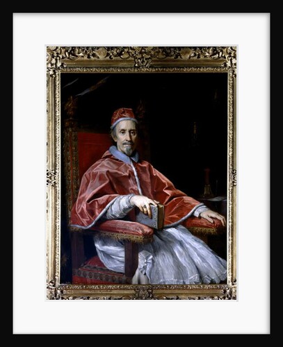 Portrait of Pope Clement IX, c.1669 by Carlo Maratta or Maratti