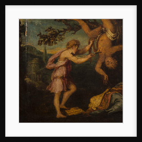 The Flaying of Marsyas by Andrea Schiavone