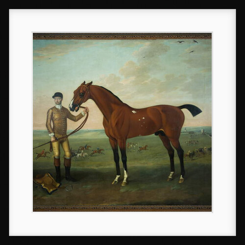 Flying Childers with a groom on Newmarket Heath, c.1722-25 by James Seymour
