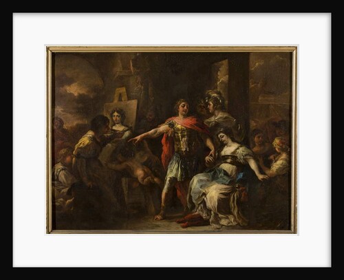 Alexander and Campaspe, before 1695 by Francesco Solimena