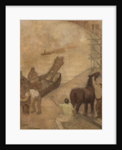 Manchester Ship Canal, 1907-10 by Adolphe Valette