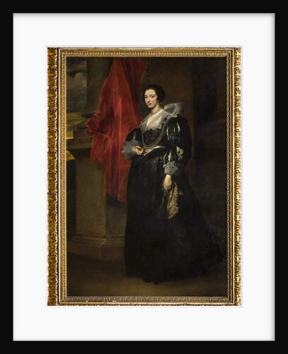 Portrait of Johanna de Blois, c.1634-35 by Anthony van Dyck