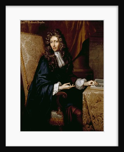Portrait of the Hon. Robert Boyle, c.1689 by Peter (school of) Lely