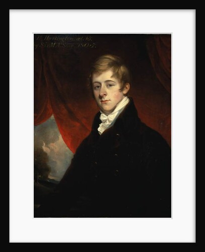 Portrait of William Cavendish when Marquess of Hartington, 1805 by Martin Archer Shee