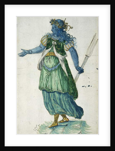 Torchbearer of Oceania, 1605 by Inigo Jones