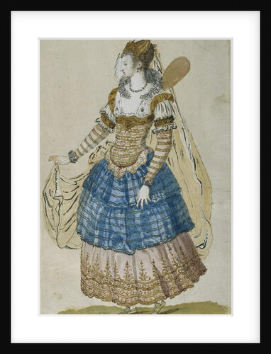 Winged masquer by Inigo Jones