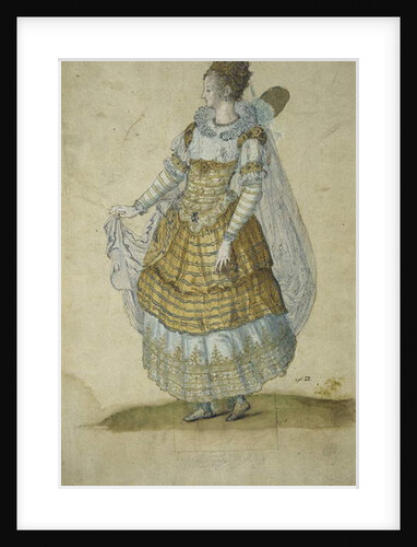 Winged masquer by Inigo Jones