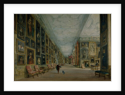 The Long Gallery, Hardwick by David Cox